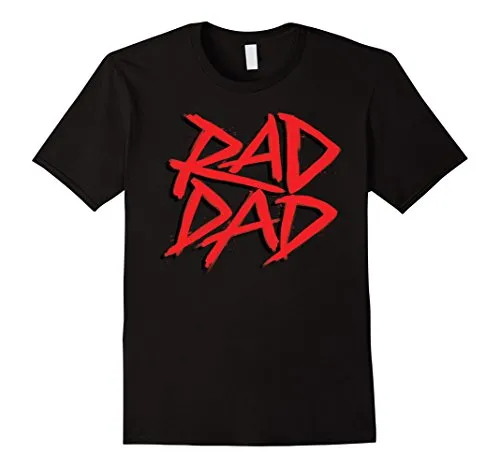 Mens The Rad Dad Hand Brushed Tag Tee