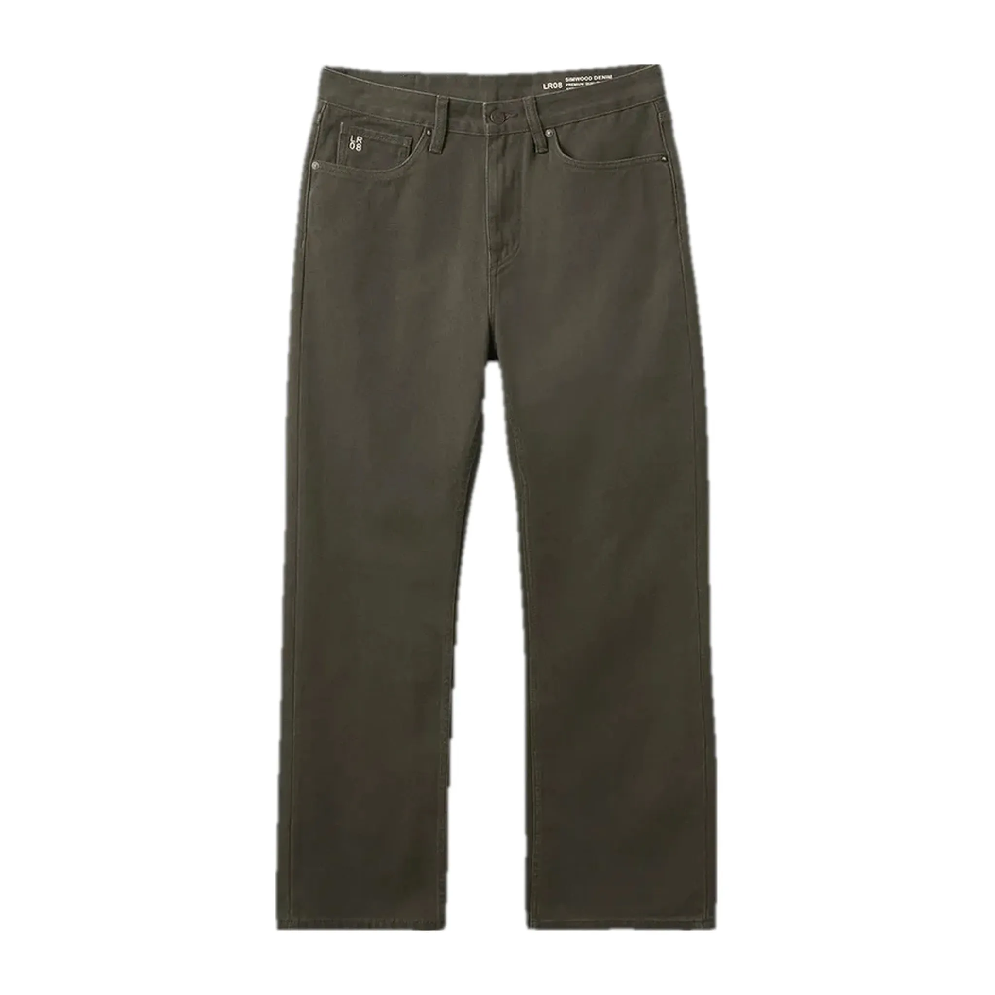 Mid rise casual midweight men's jeans