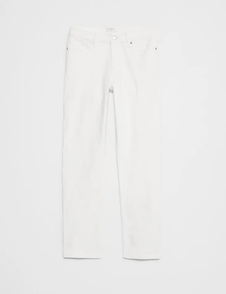 Mid Rise Slim Jeans