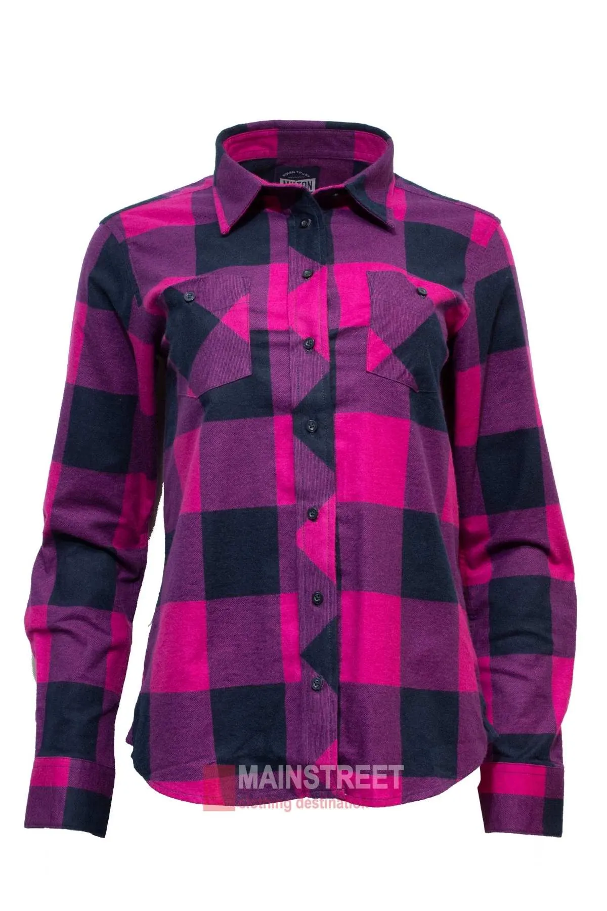 Milton Ladies Flannelette Shirts