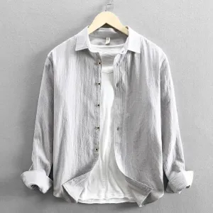 MinimalistWear Herren Patchwork Hemd