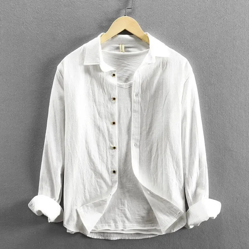 MinimalistWear Herren Patchwork Hemd