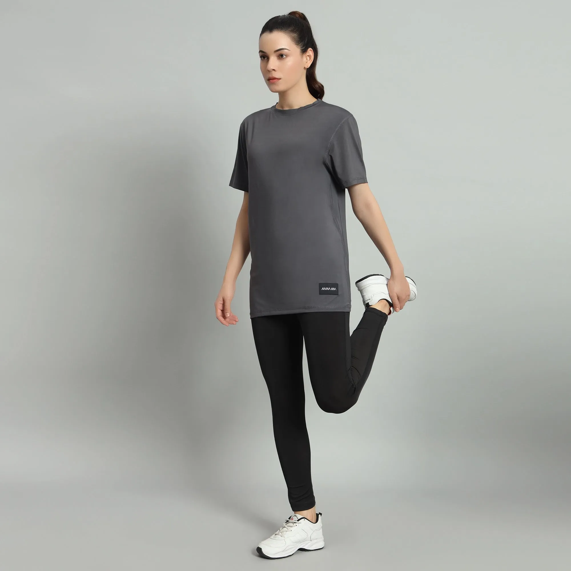 Mmama Grey T-Shirt