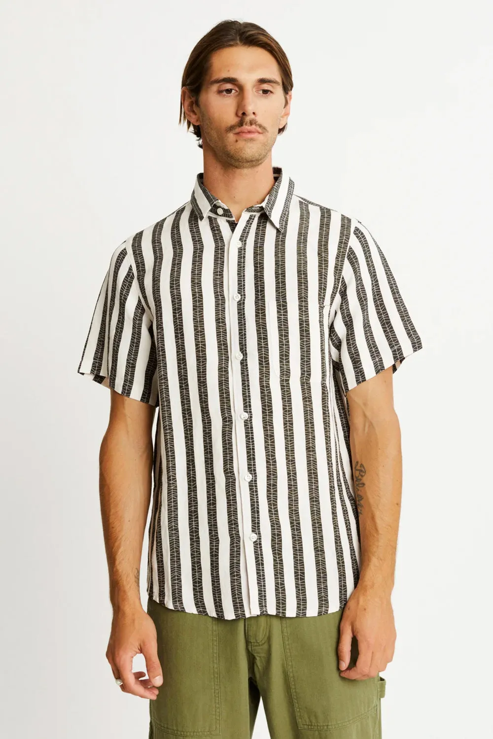 MR SIMPLE EARL BBQ S/S SHIRT M043322