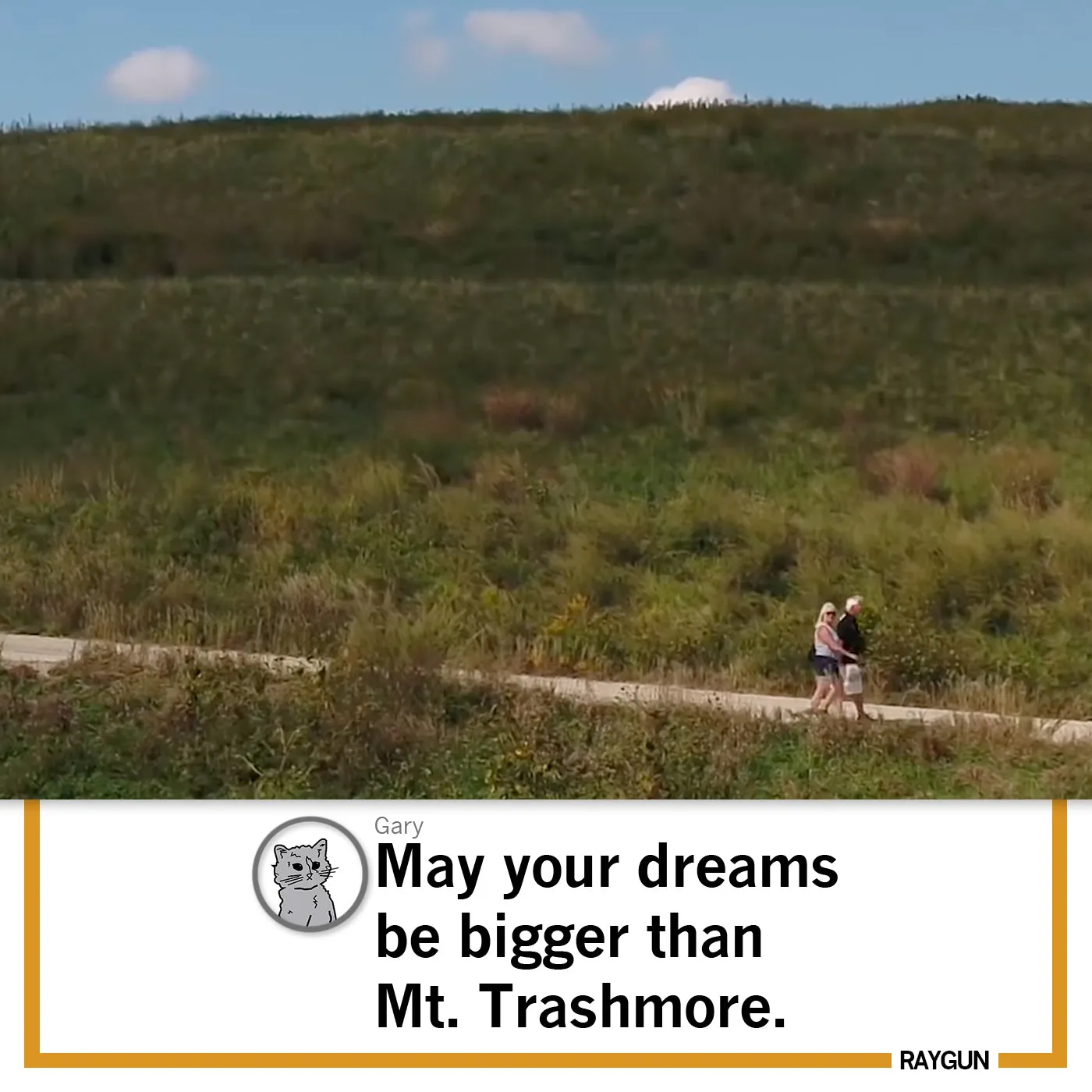 Mt. Trashmore Is Calling