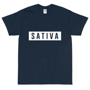 NAVY SATIVA TEE