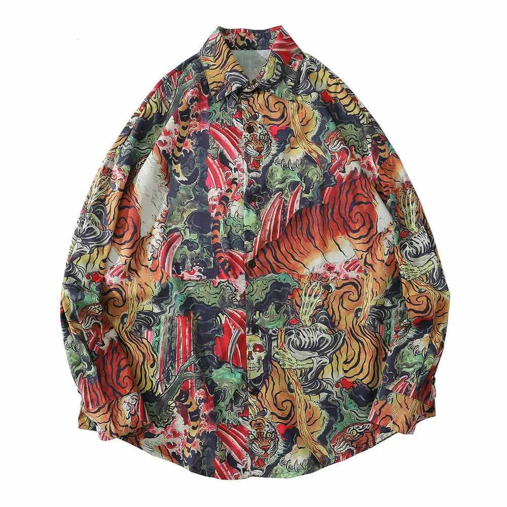 Neo Brawler Tiger Jungle Hawaiian Beach Shirt