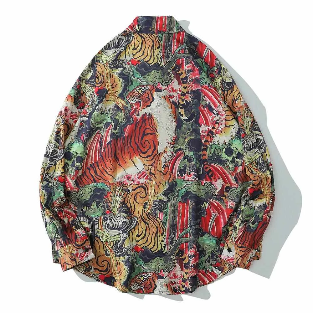 Neo Brawler Tiger Jungle Hawaiian Beach Shirt