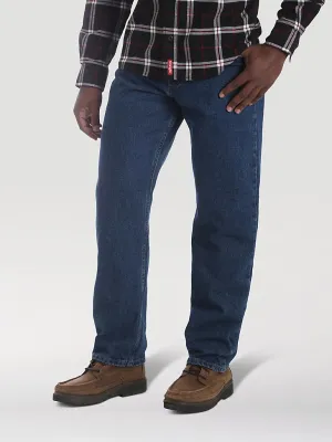 New with tags! WRANGLER® FIVE STAR PREMIUM DENIM RELAXED FIT JEAN IN BLUE RINSE! SZ 34W X 32L