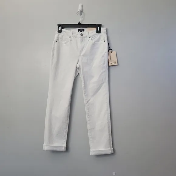 NYDJ Sheri Slim Ankle Cuff Jeans I n Petite