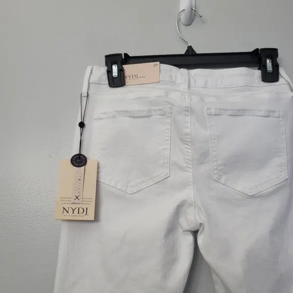 NYDJ Sheri Slim Ankle Cuff Jeans I n Petite