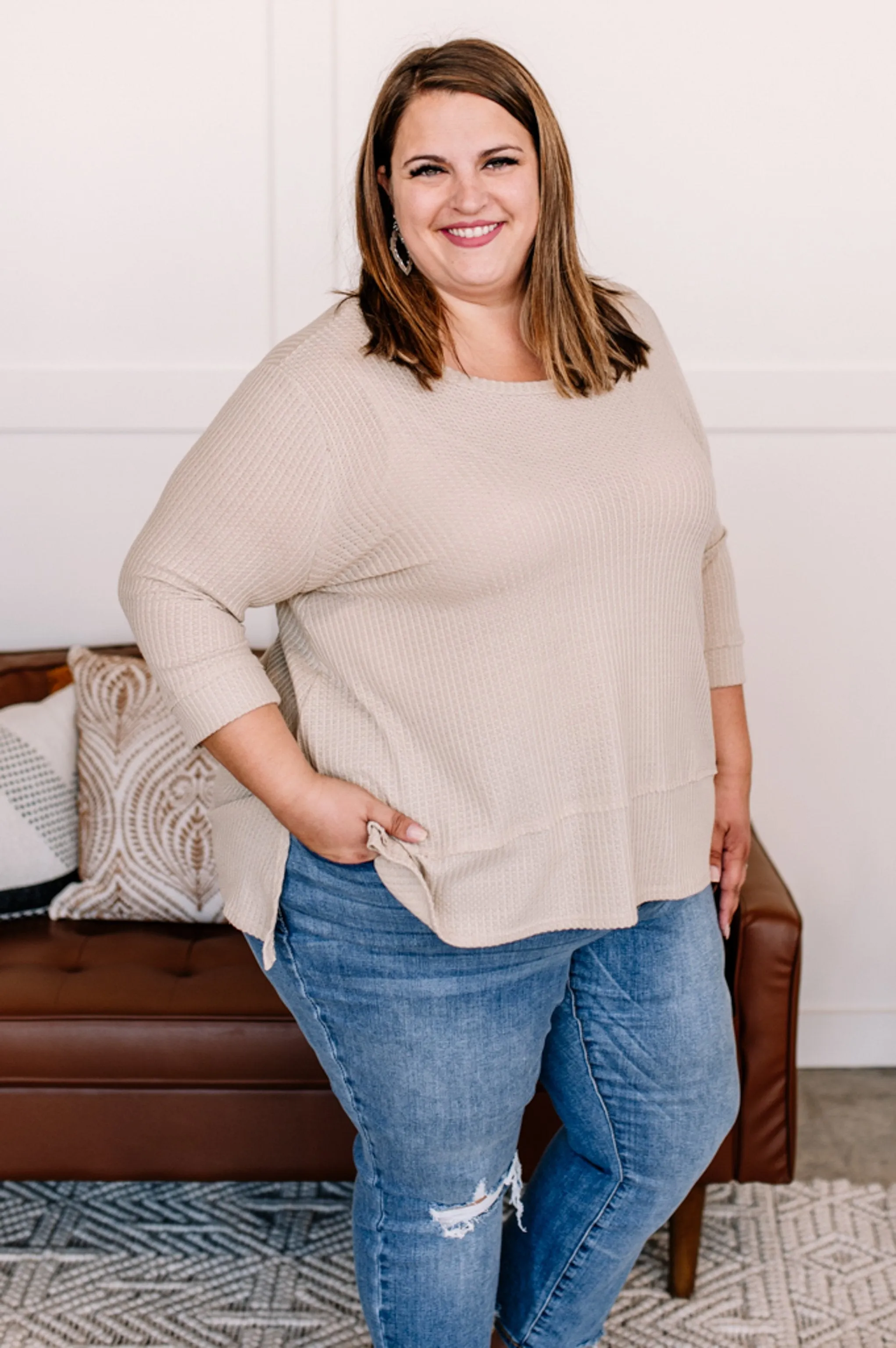 Once Bitten, Twice Shy Destructed Hem Judy Blue Jeans