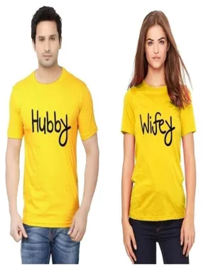 Pack Of 2 - Yellow Cotton Printed Tshirt For Women