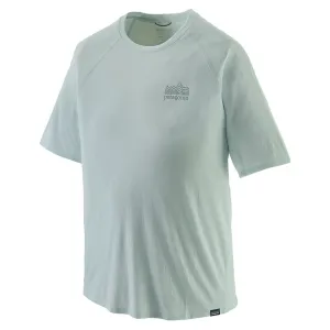Patagonia Men's Capilene Cool Trail Graphic Shirt - Strata Stencil/Wispy Green