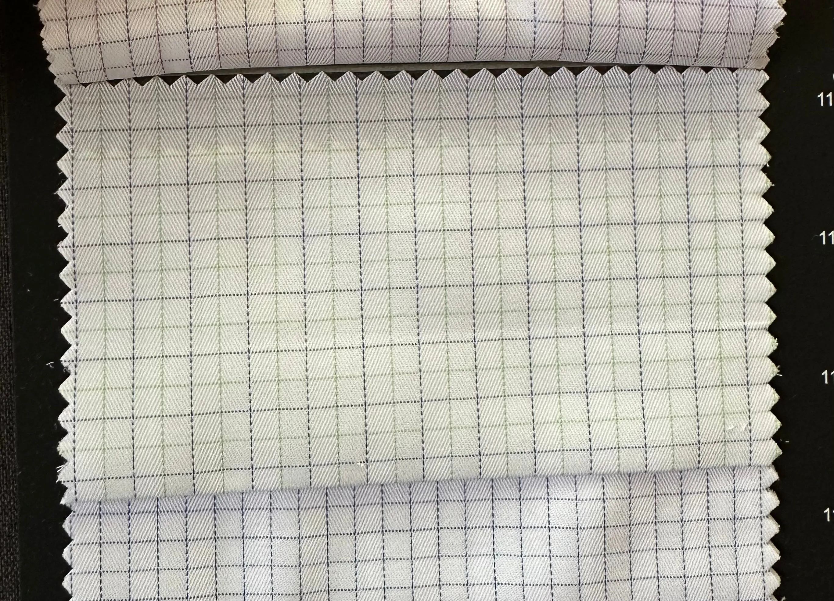Pelotonia White with Blue and Green Check Premium Shirt