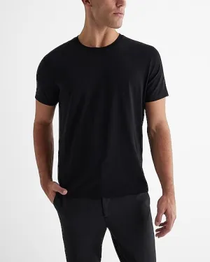 Perfect Cotton Crew Neck T-Shirt Black