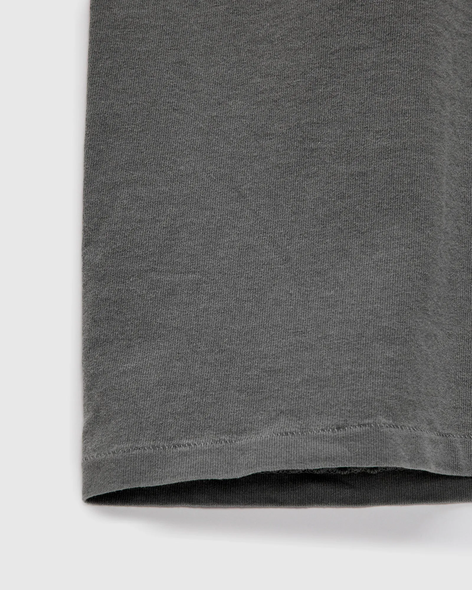 Pigment Dyed Pocket Tee in Gunmetal