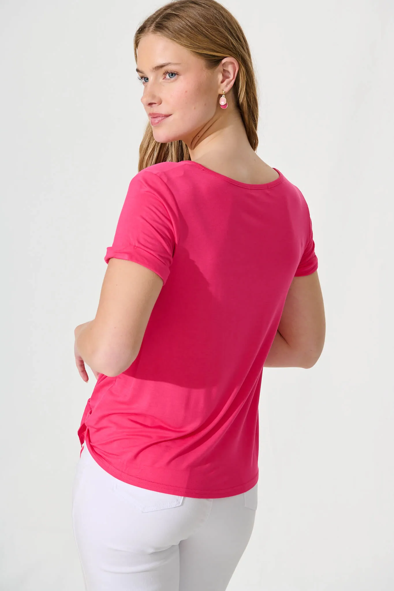 Pink Tee - Feyteh