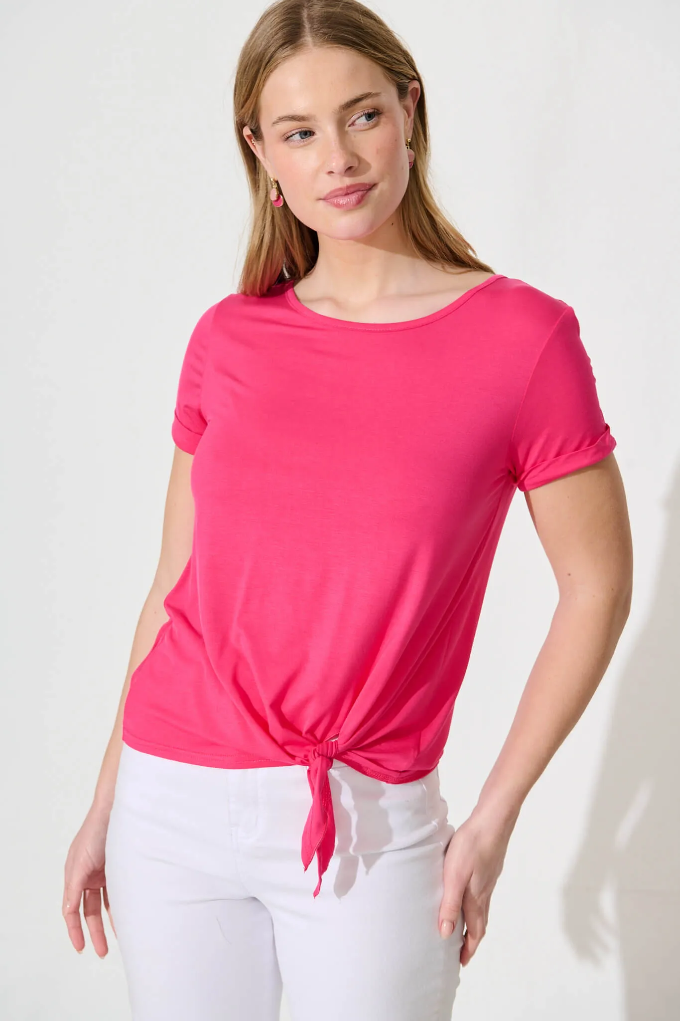 Pink Tee - Feyteh
