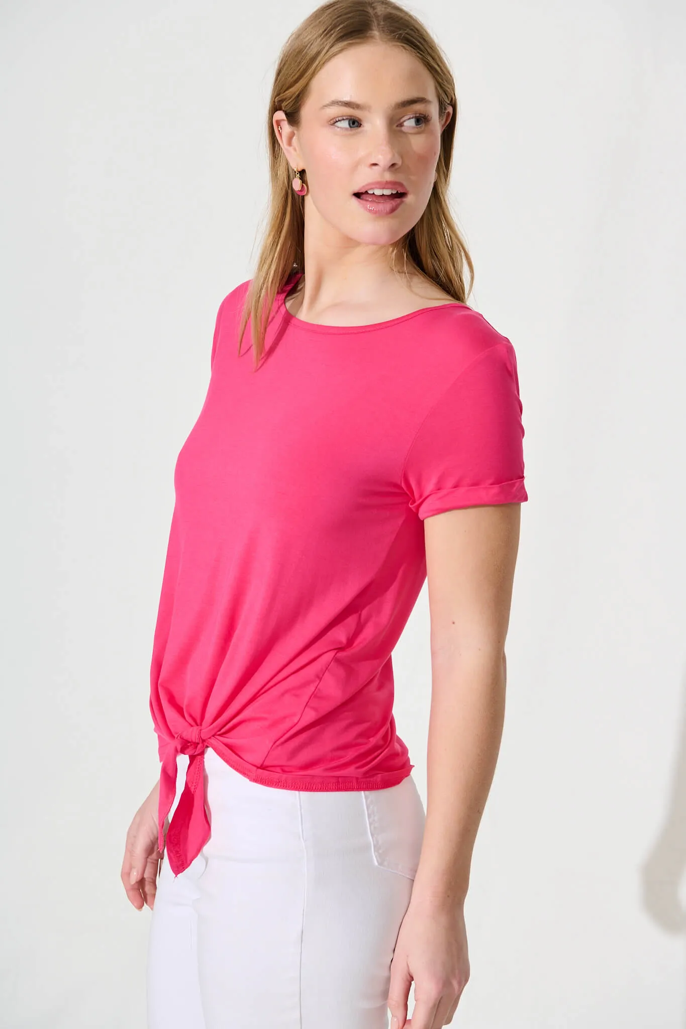 Pink Tee - Feyteh