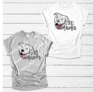 Pitbull mama- T-shirt