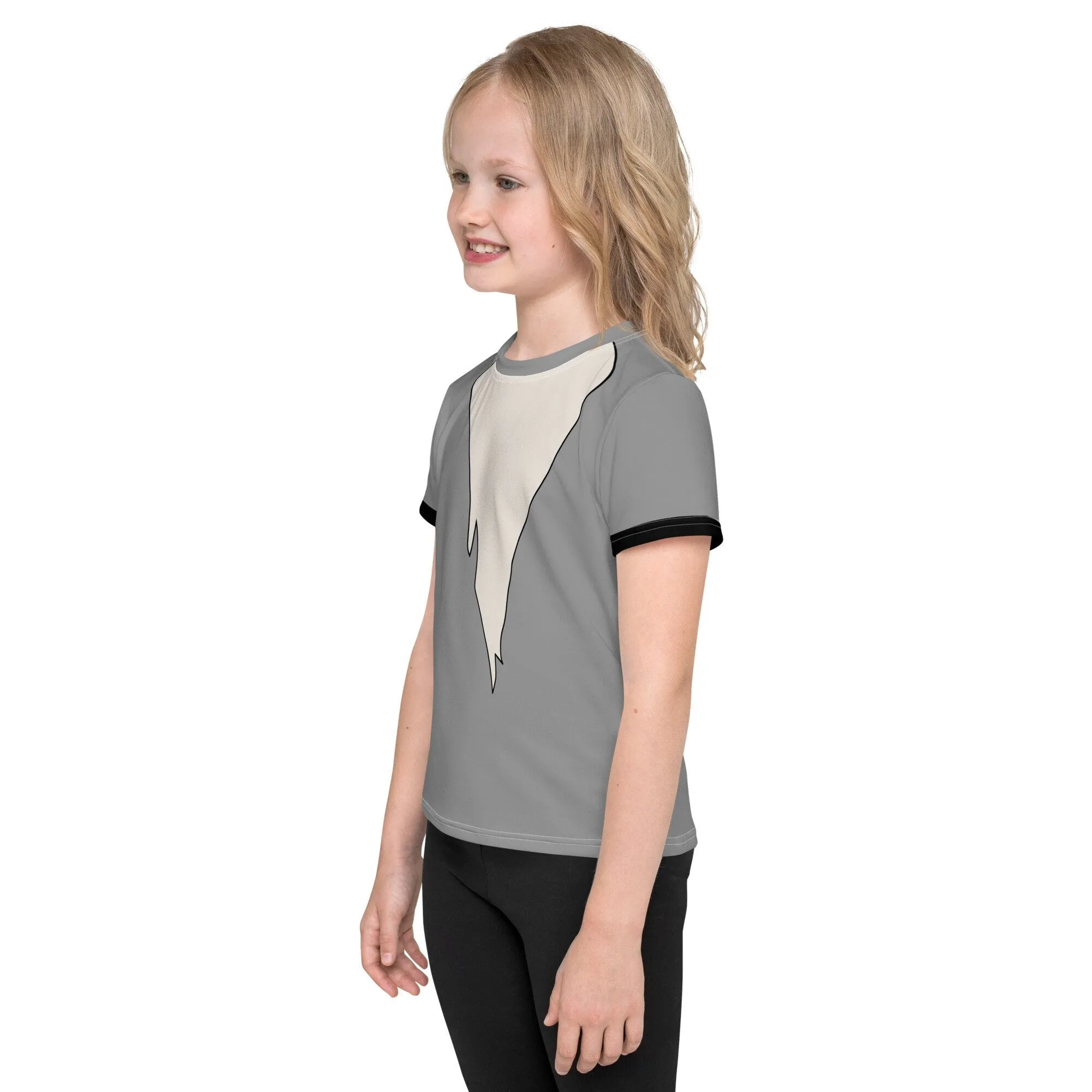 Pocahontas' Raccoon Running Costume Kids crew neck t-shirt