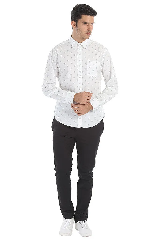 Printed Poplin Full Sleeve Shirts