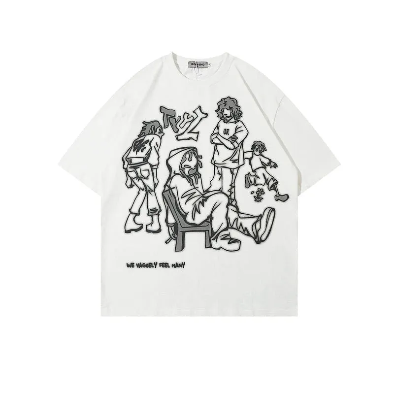Printed Short-sleeved T-shirt