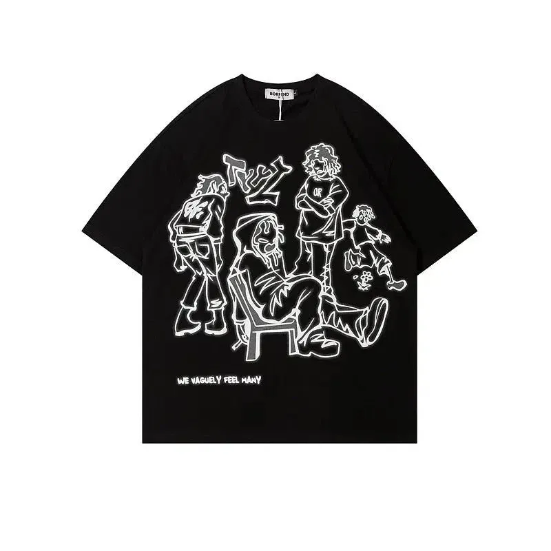 Printed Short-sleeved T-shirt
