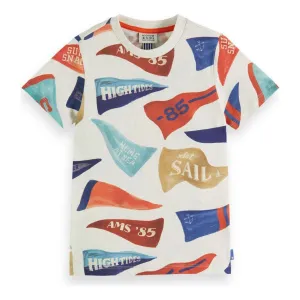 Printed T-Shirt - Flag Print
