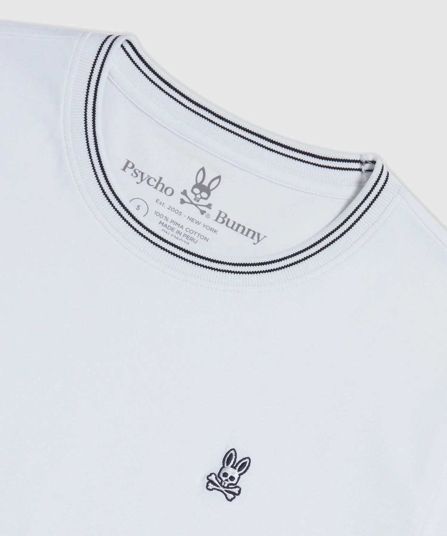Psycho Bunny Logan Tee - White