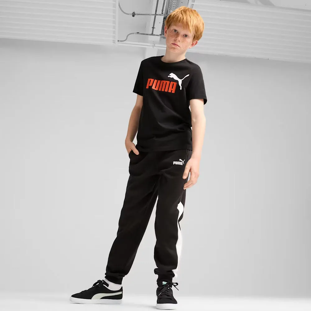 Puma Kids 2 Colour Logo Tee