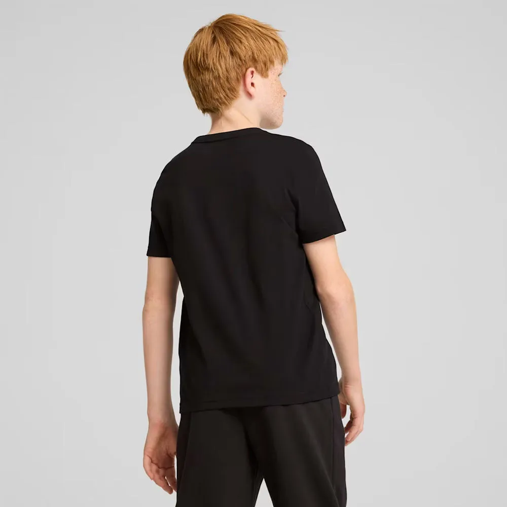 Puma Kids 2 Colour Logo Tee
