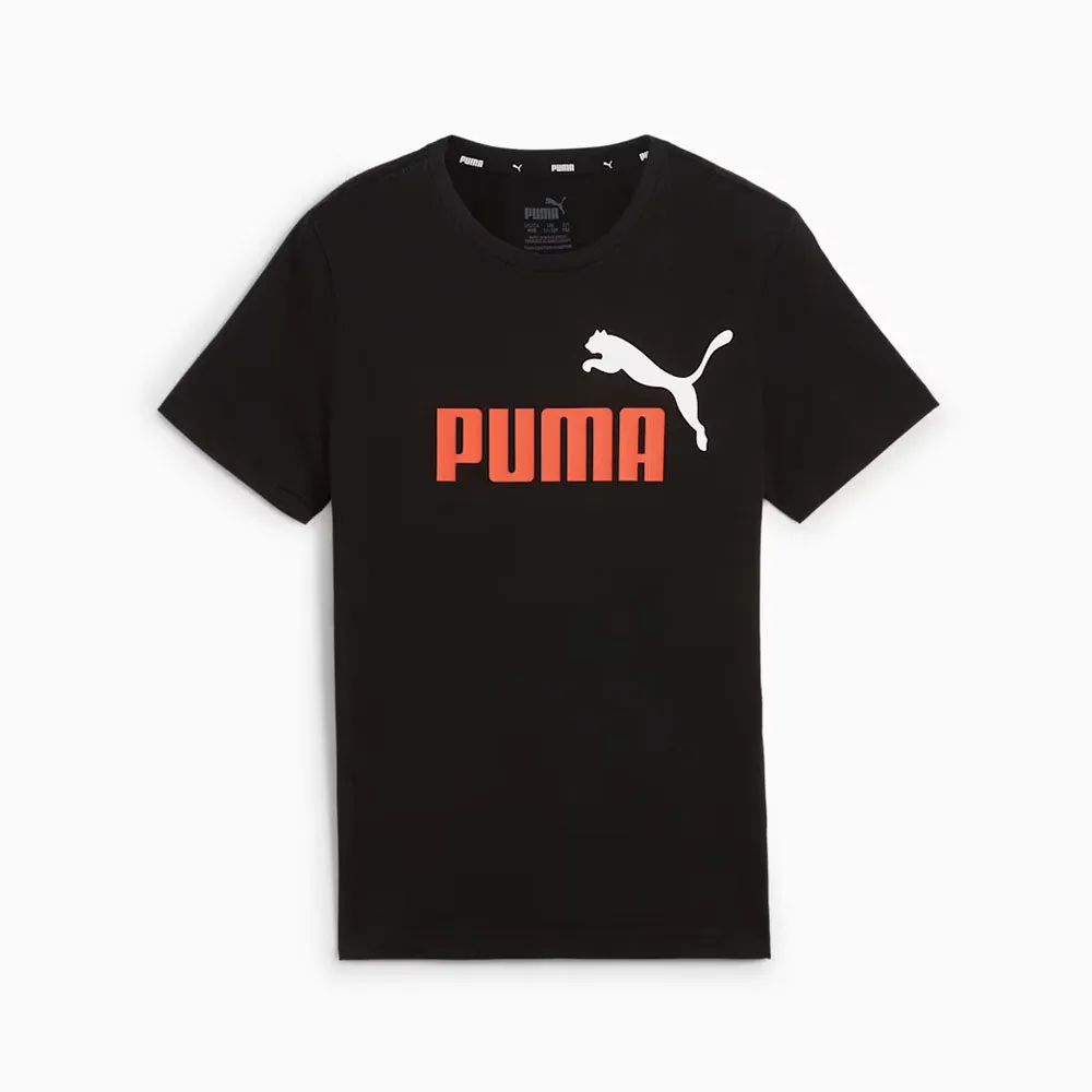 Puma Kids 2 Colour Logo Tee