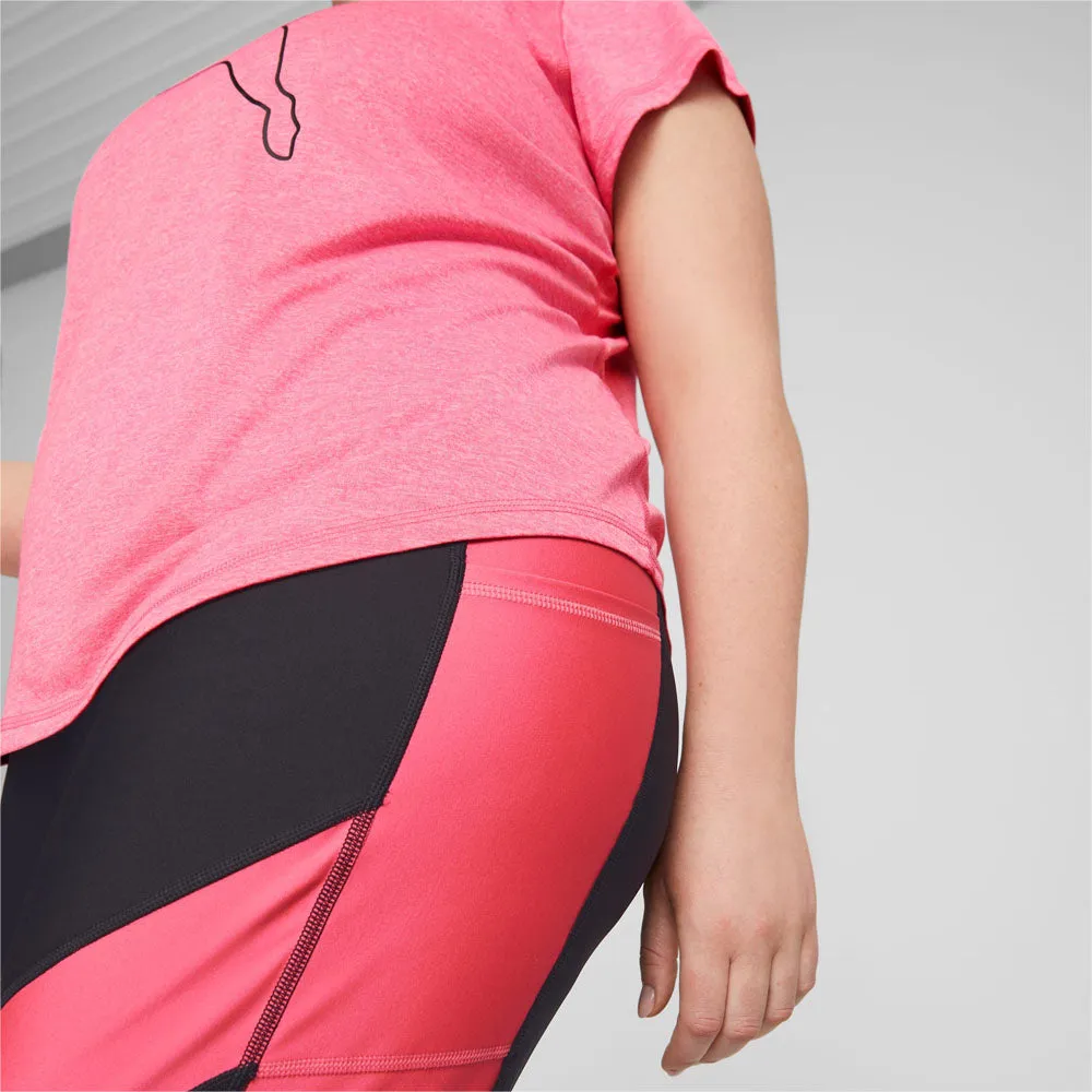 Puma Womens Favorite Heather Cat Training Tee