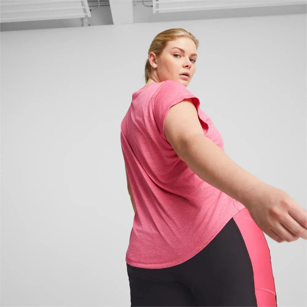 Puma Womens Favorite Heather Cat Training Tee