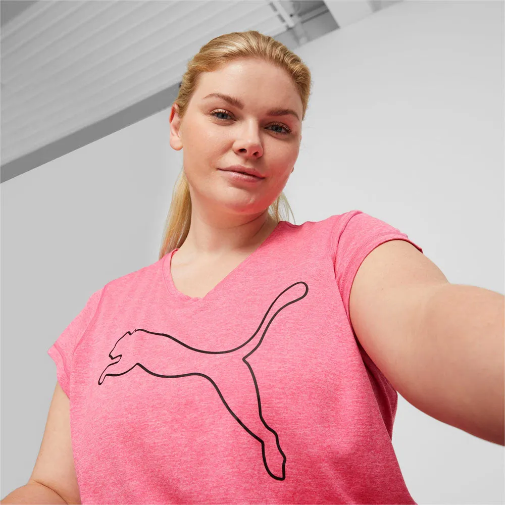 Puma Womens Favorite Heather Cat Training Tee