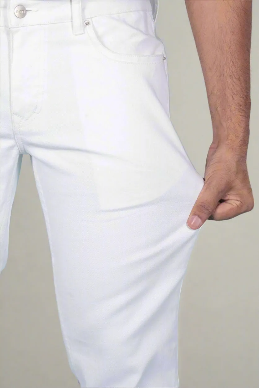 Pure White Slim Fit
