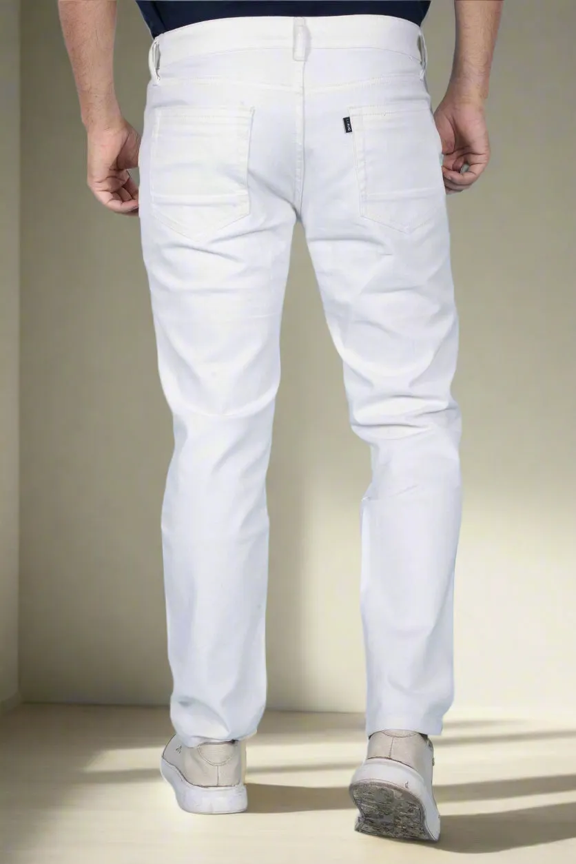 Pure White Slim Fit