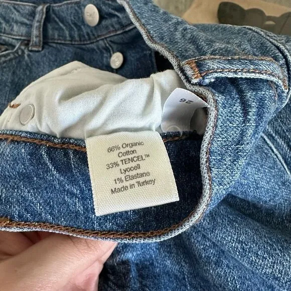 Reformation Serena High Waist Skinny Ankle Jeans in Cannes Medium Wash Size 26
