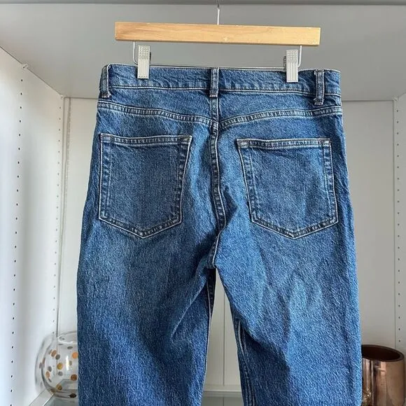 Reformation Serena High Waist Skinny Ankle Jeans in Cannes Medium Wash Size 26