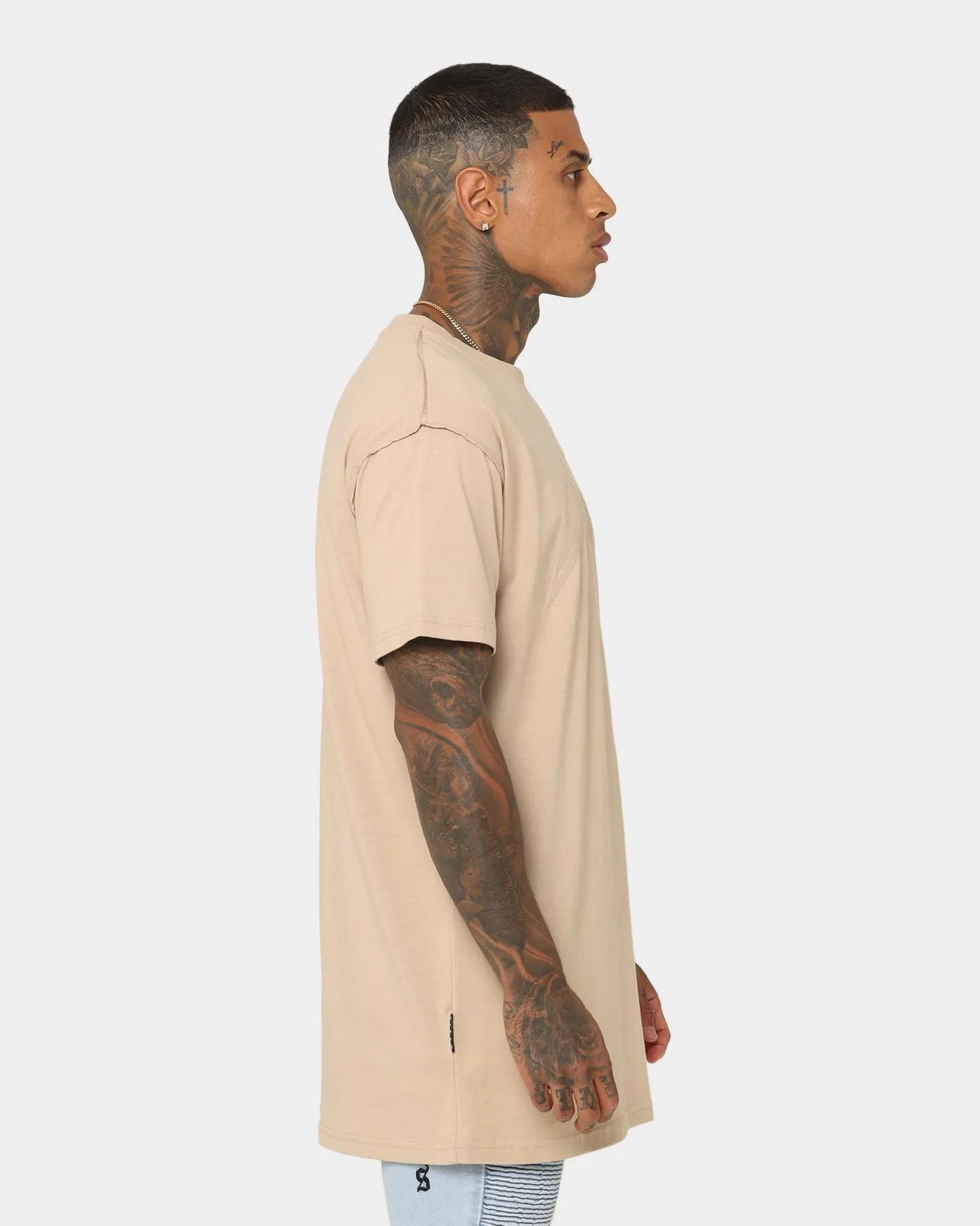 Saint Morta Metal Lafayette T-Shirt Stone/Stone