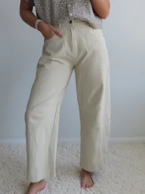Sandstone Barrel Jeans