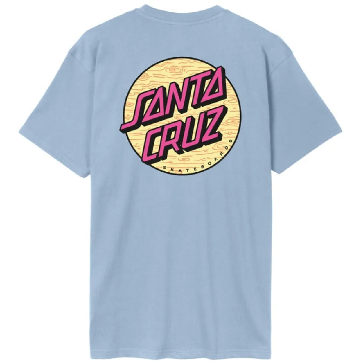 Santa Cruz Wagon Dot Chest T-Shirt | Fresh Blue