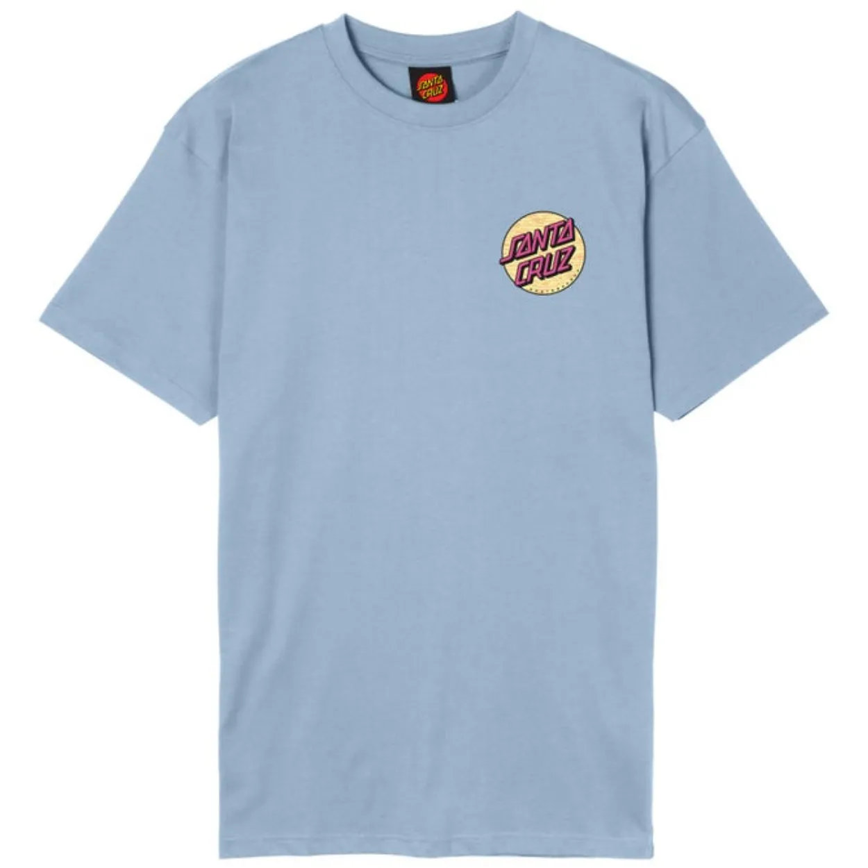 Santa Cruz Wagon Dot Chest T-Shirt | Fresh Blue