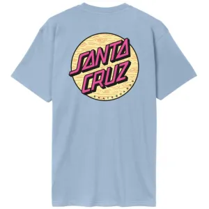 Santa Cruz Wagon Dot Chest T-Shirt | Fresh Blue