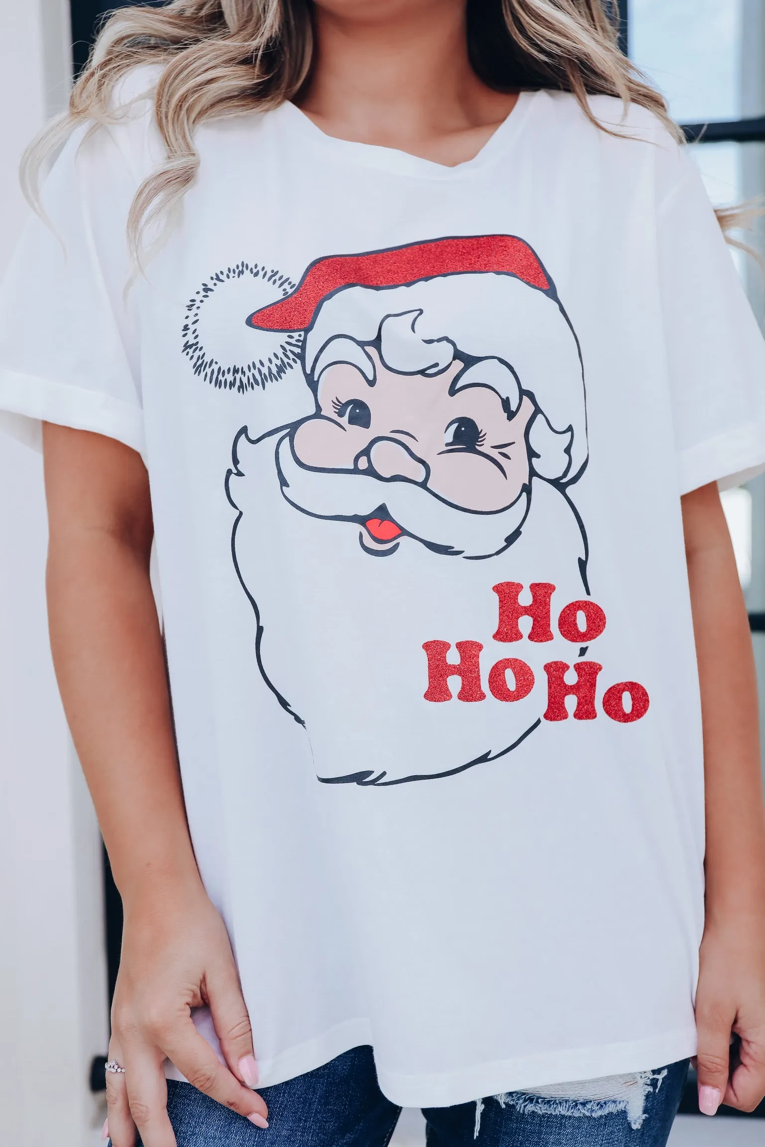 Santa Ho Ho Ho Graphic Tee