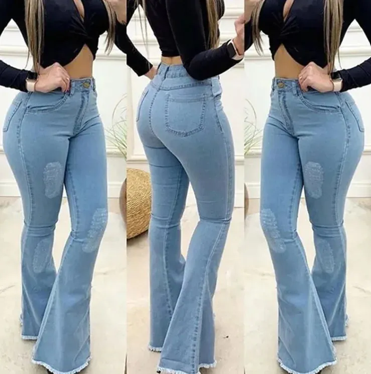 Sexy Slim Flared Jeans