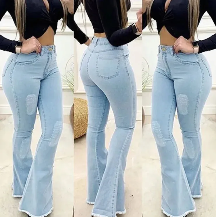Sexy Slim Flared Jeans