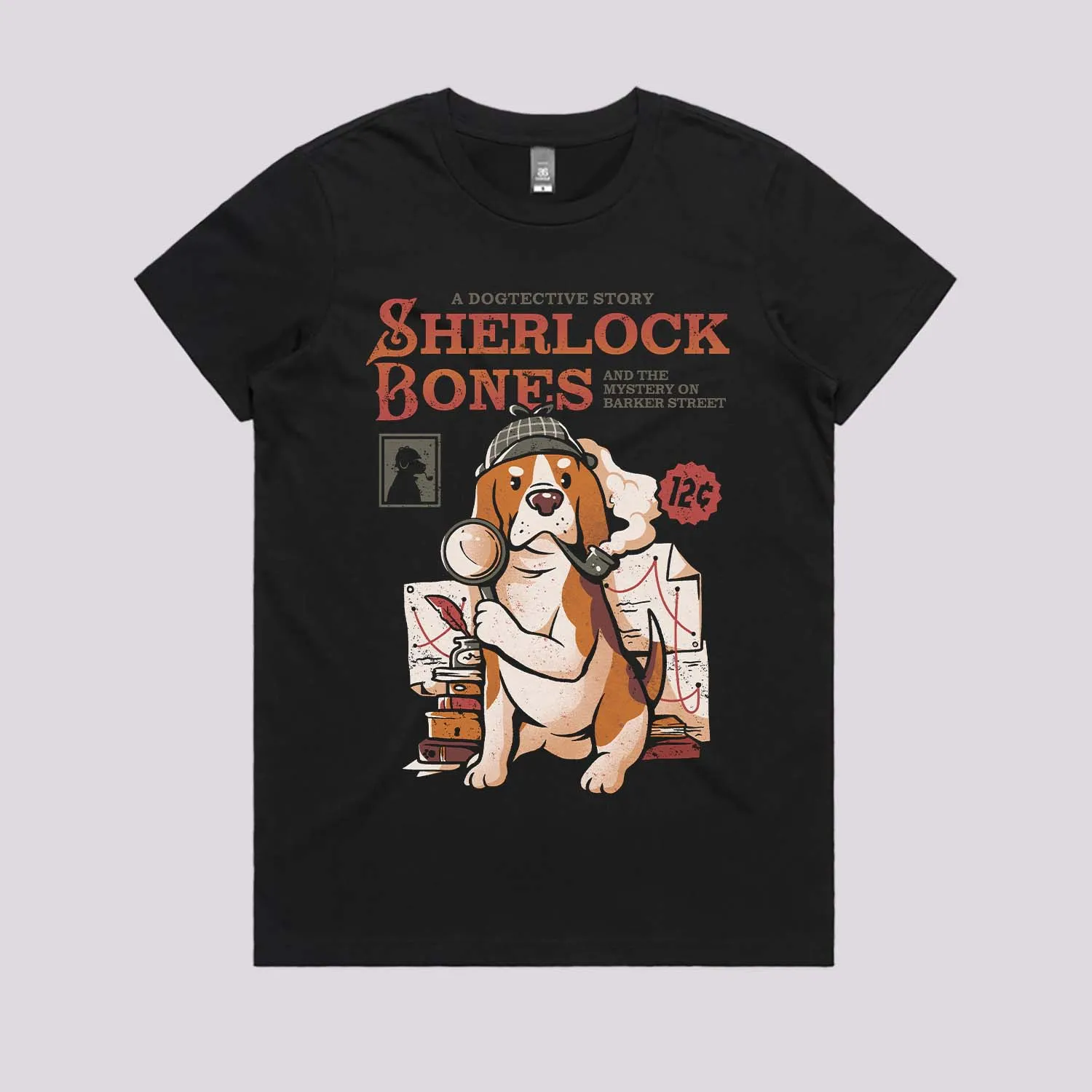 Sherlock Bones Dogtective T-Shirt